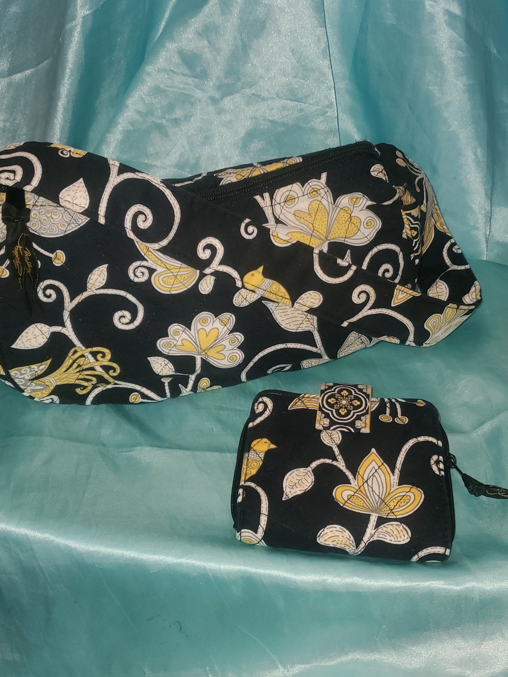 Vera Bradley Purse and Wallet Set